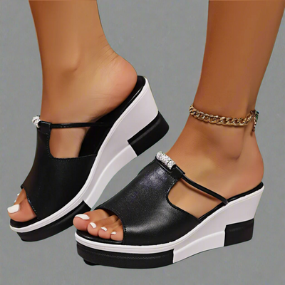 Luna | Elegant Wedge Sandals