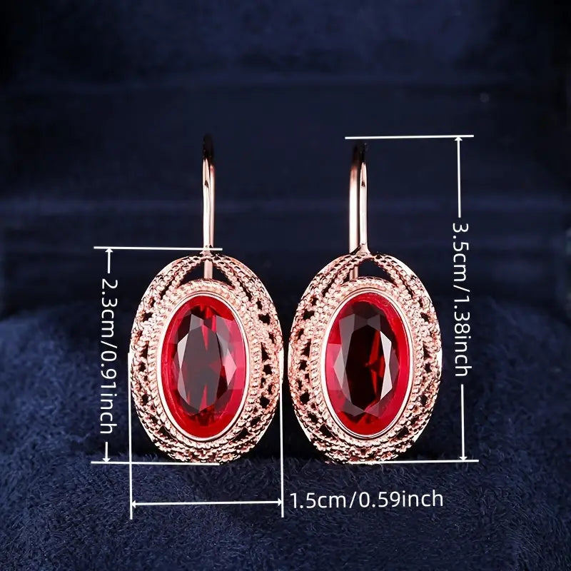 Talessia Rougefort Earrings | Rose Gold 14k