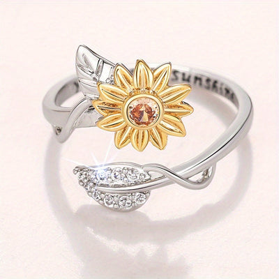 Bloom & Bee Zircon Ring