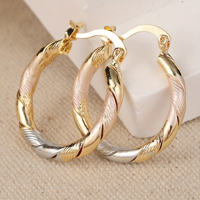 Vivian | Elegant Hoop Earrings