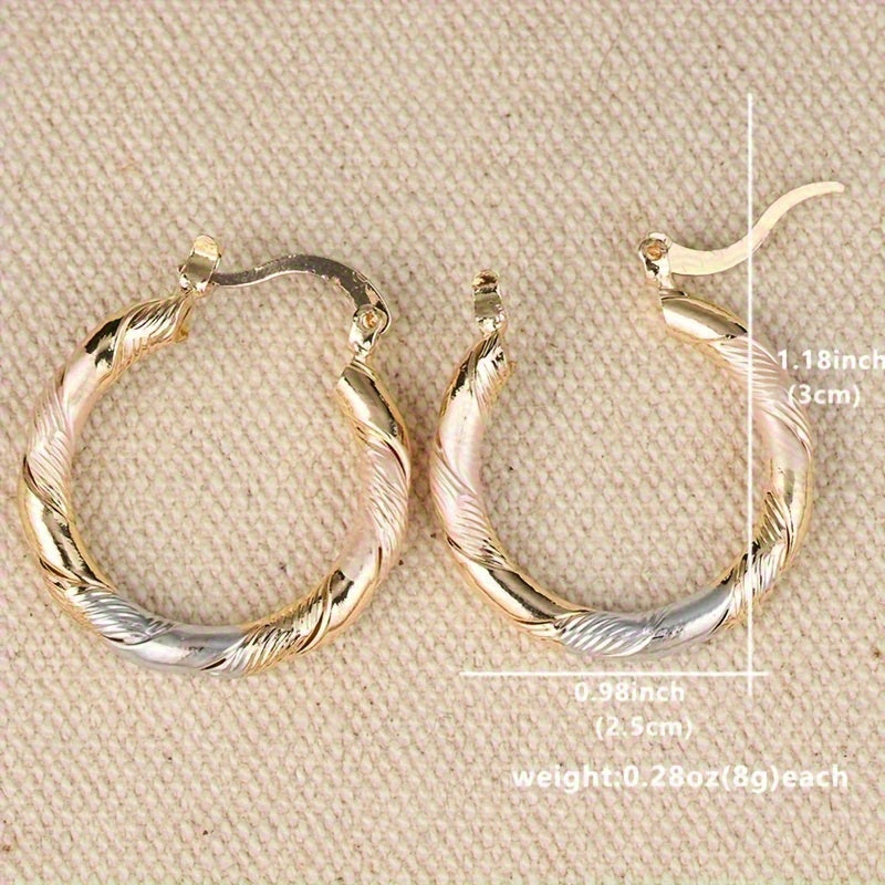 Vivian | Elegant Hoop Earrings