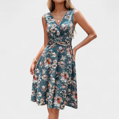 PATRICIA | FLORAL WRAP DRESS