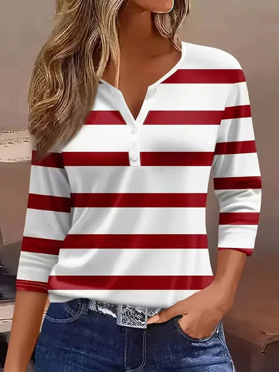 Sophia | Casual Striped Top