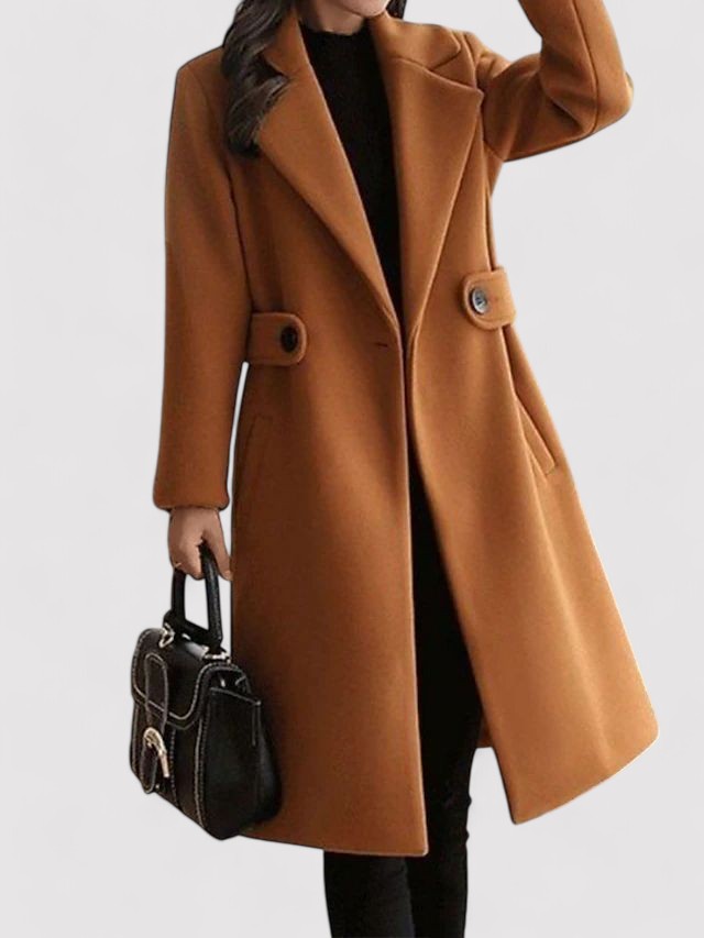 Addison | Belted Winter Wool Coat