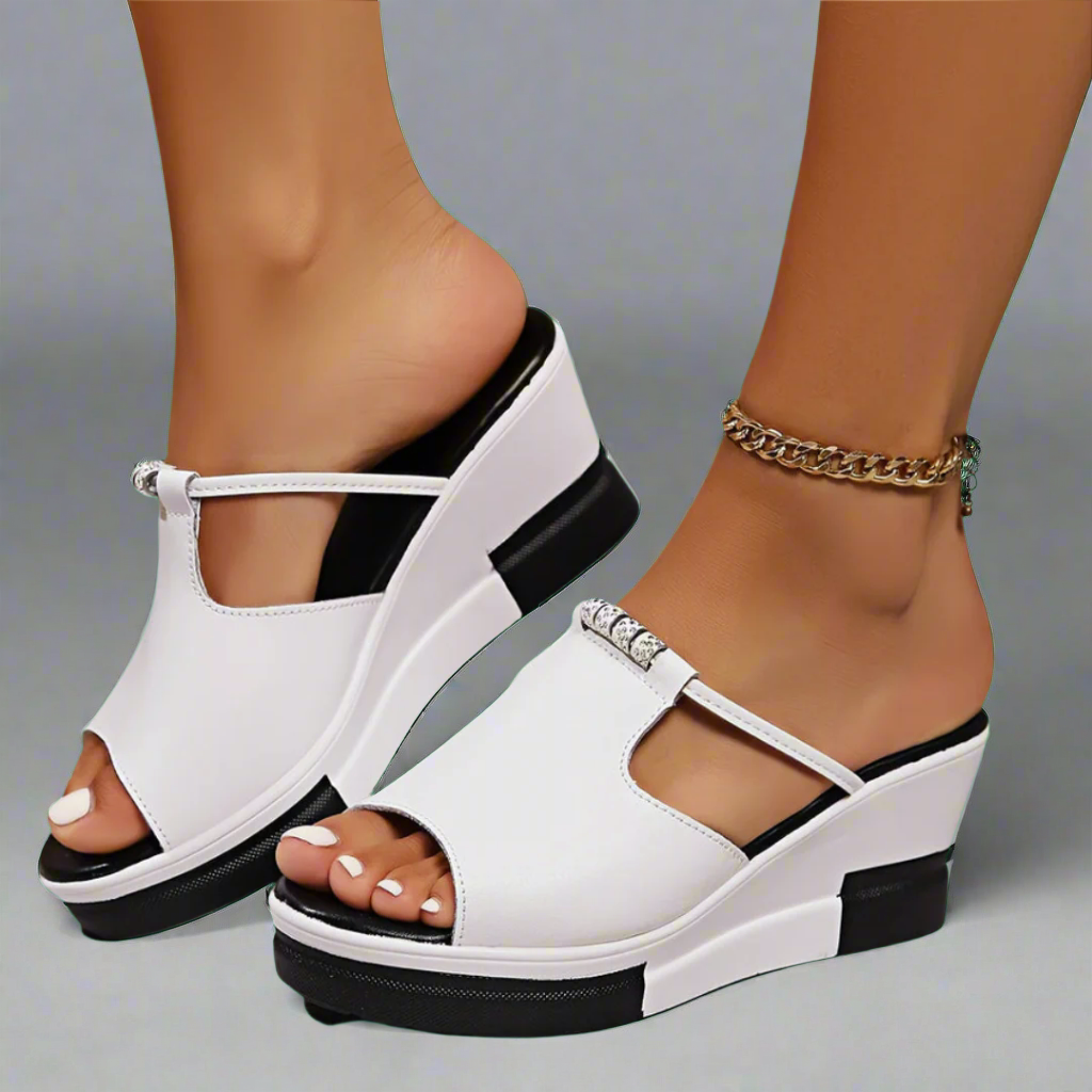 Luna | Elegant Wedge Sandals