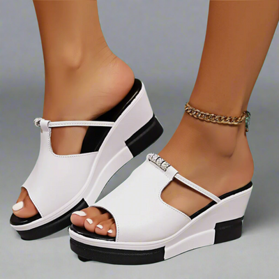 Luna | Elegant Wedge Sandals