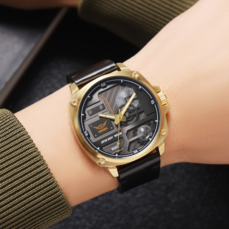 Harry Melbourne® - Quartz Leather Men's Watch