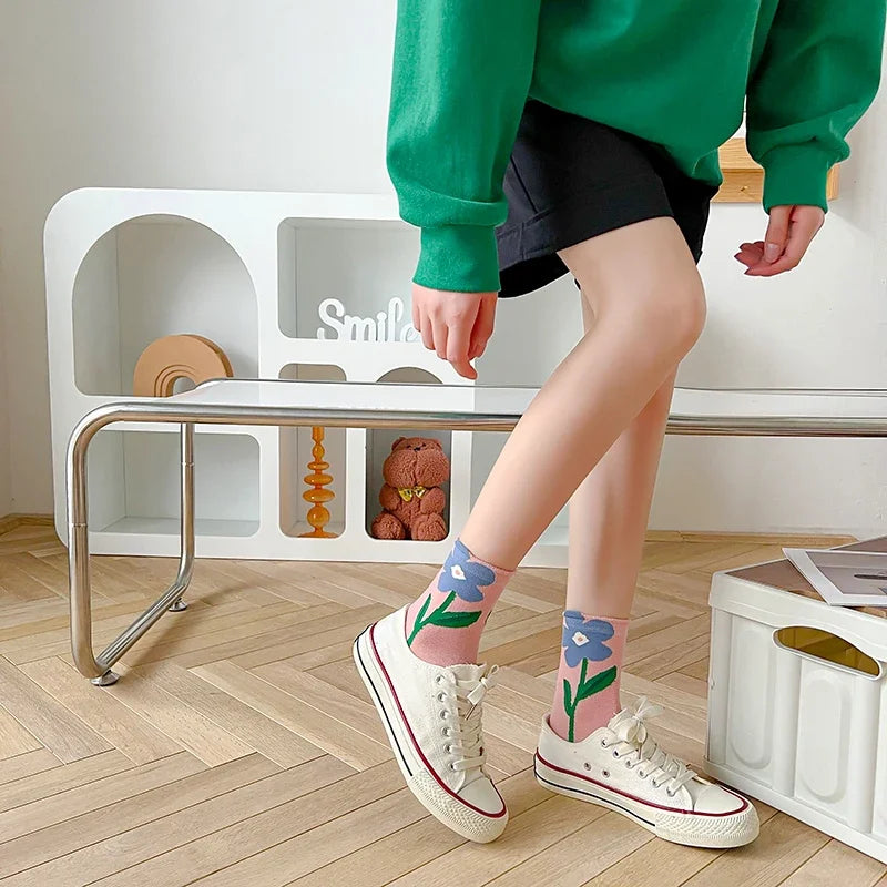 Bloom Floral Sock Set