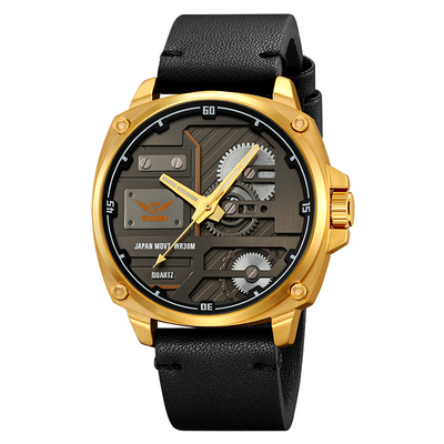Harry Melbourne® - Quartz Leather Men's Watch