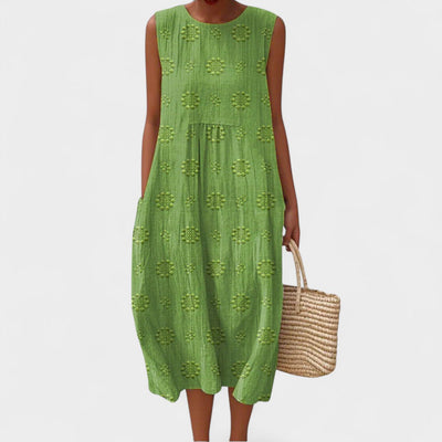 MADELINE | RELAXED EMBROIDERED DRESS