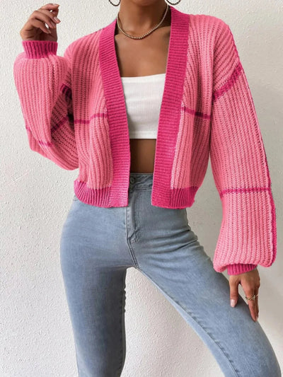 Sofie Cropped Knit Cardigan