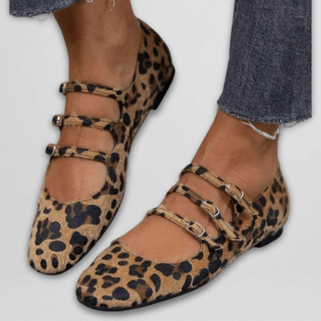 Leopard Print Flats | Classic Stylish Footwear
