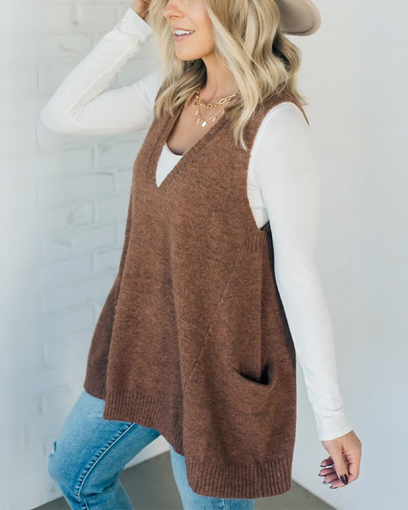 Arola™ | Cozy Knit Vest