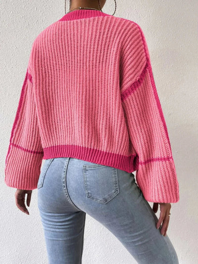 Sofie Cropped Knit Cardigan