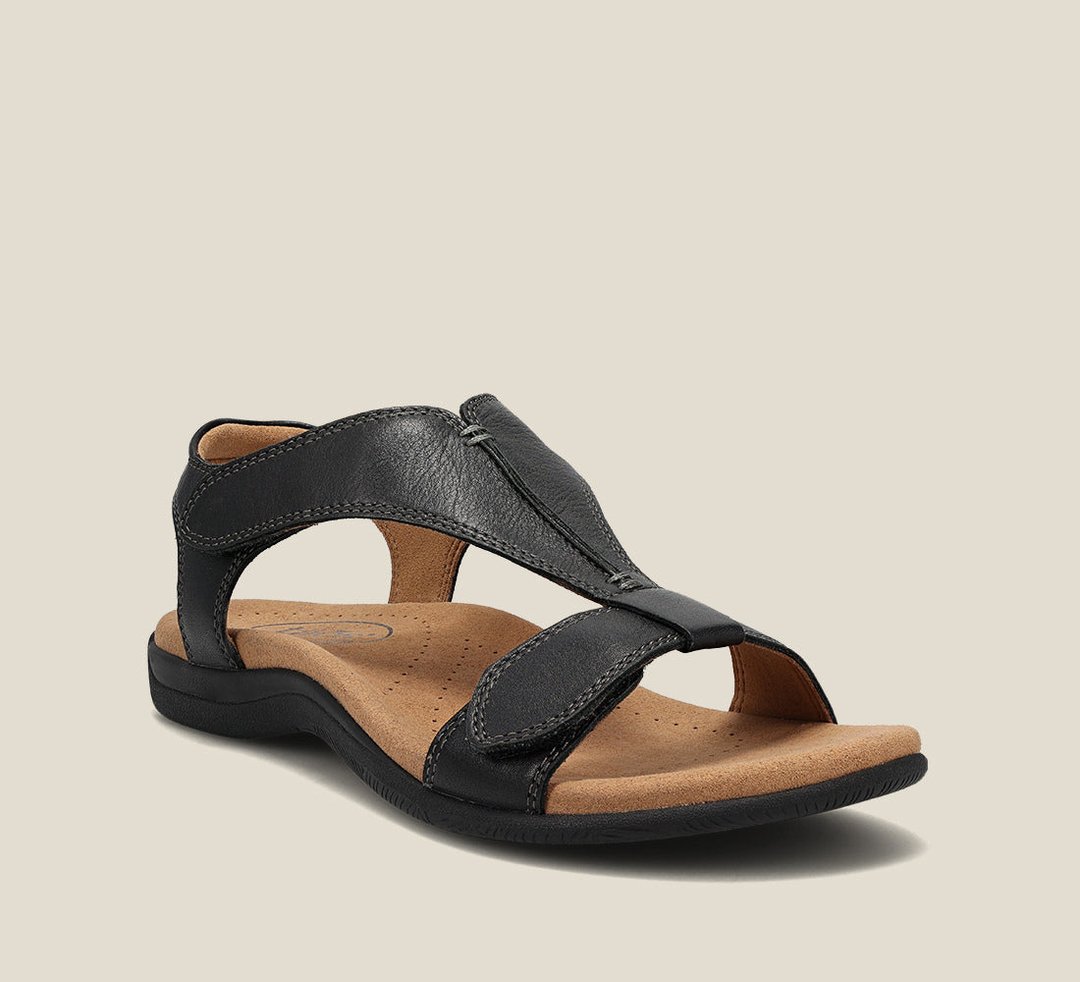 Giulia ~ Casual Leather Orthopedic Sandals