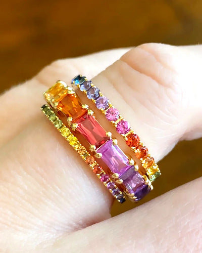 Prism Eternity Zircon Ring