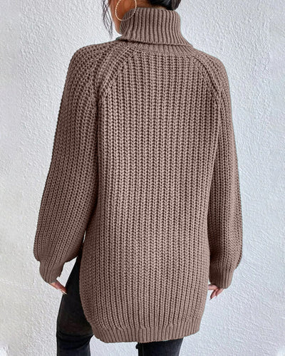 Olivia | Women’s Cozy Winter Ribbed Knit Sweater
