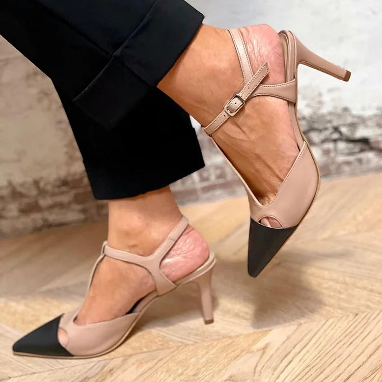 Evrardine | Bicolored Pointed Pump