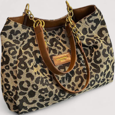 Anouk™ | Leopard Canvas Tote Bag