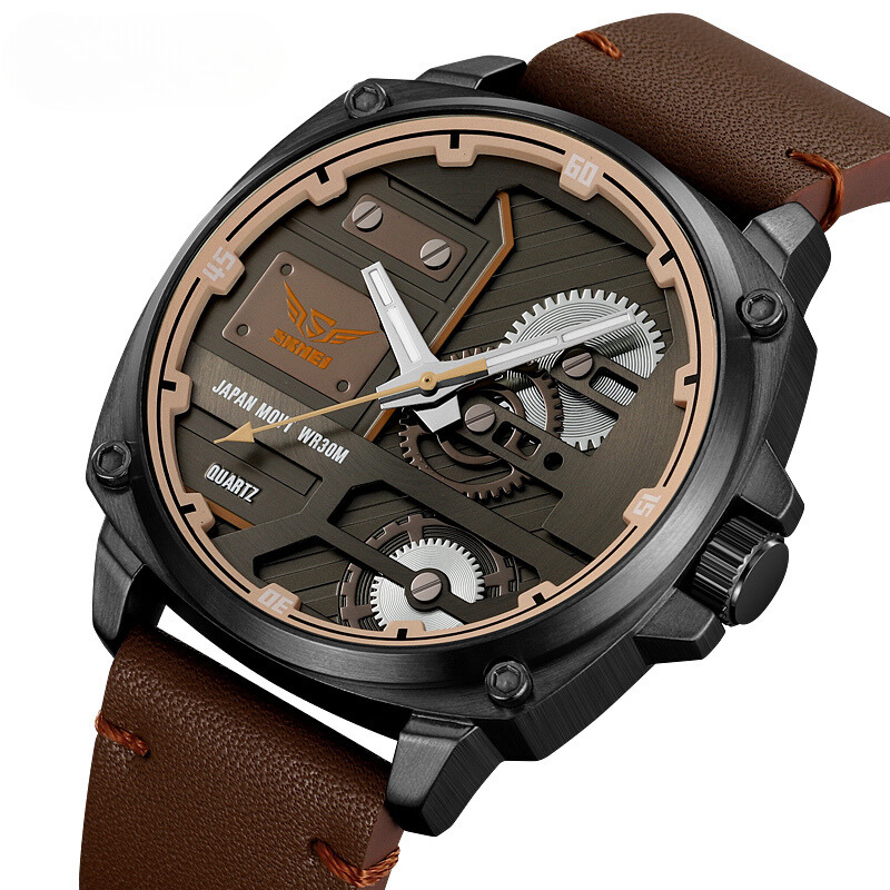 Harry Melbourne® - Quartz Leather Men's Watch