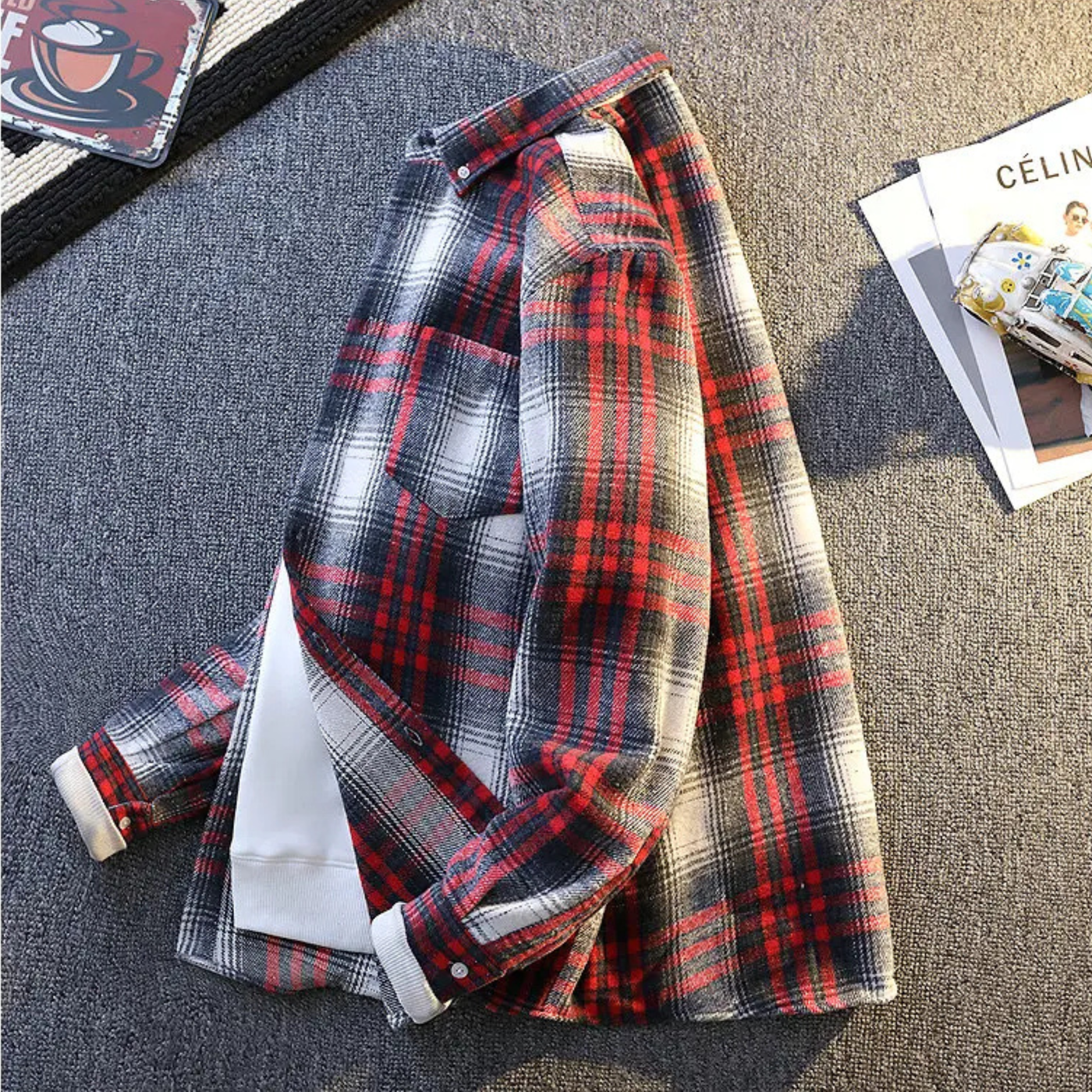 Hudson Plaid Flannel Shirt