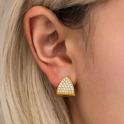 Zira Pavé Ring & Earrings Set