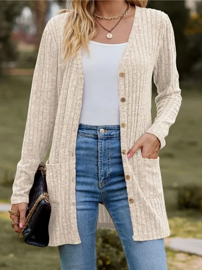 THE MARIELLE | LONGLINE KNIT CARDIGAN