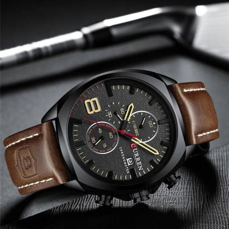 James - Waterproof Chronograph Sports Watch with Military Design