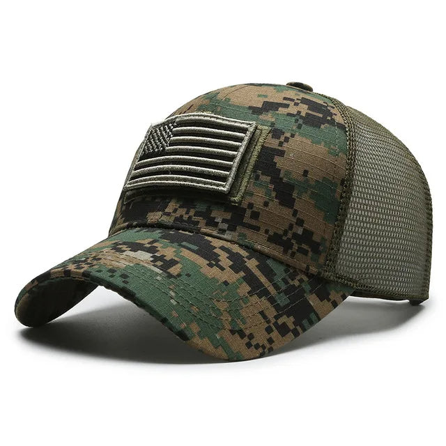 Patriot Camo Patch Cap