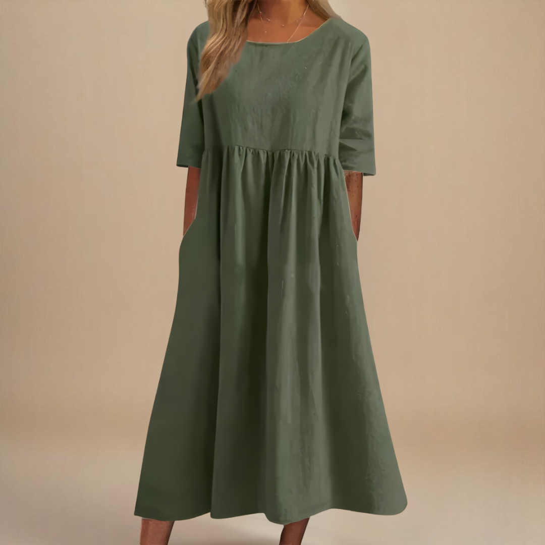Shelli | Flattering Cotton Dress