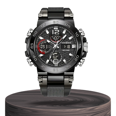 Nate | Men's Dual Display Digital Military Quartzwatch