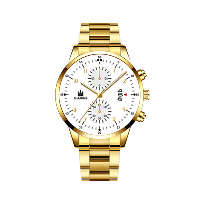 Ornate Thin Mesh Casual Wristwatch