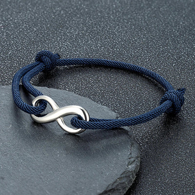 Infinity Cord Bracelet