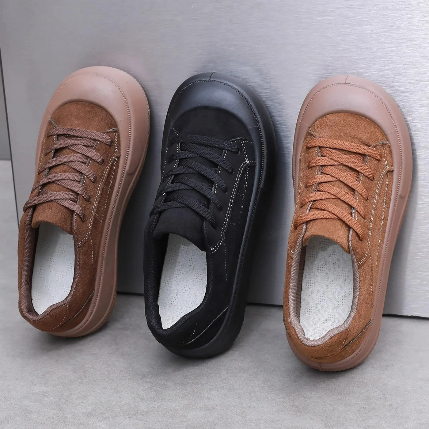 Ivanna Suede Platform Sneaker