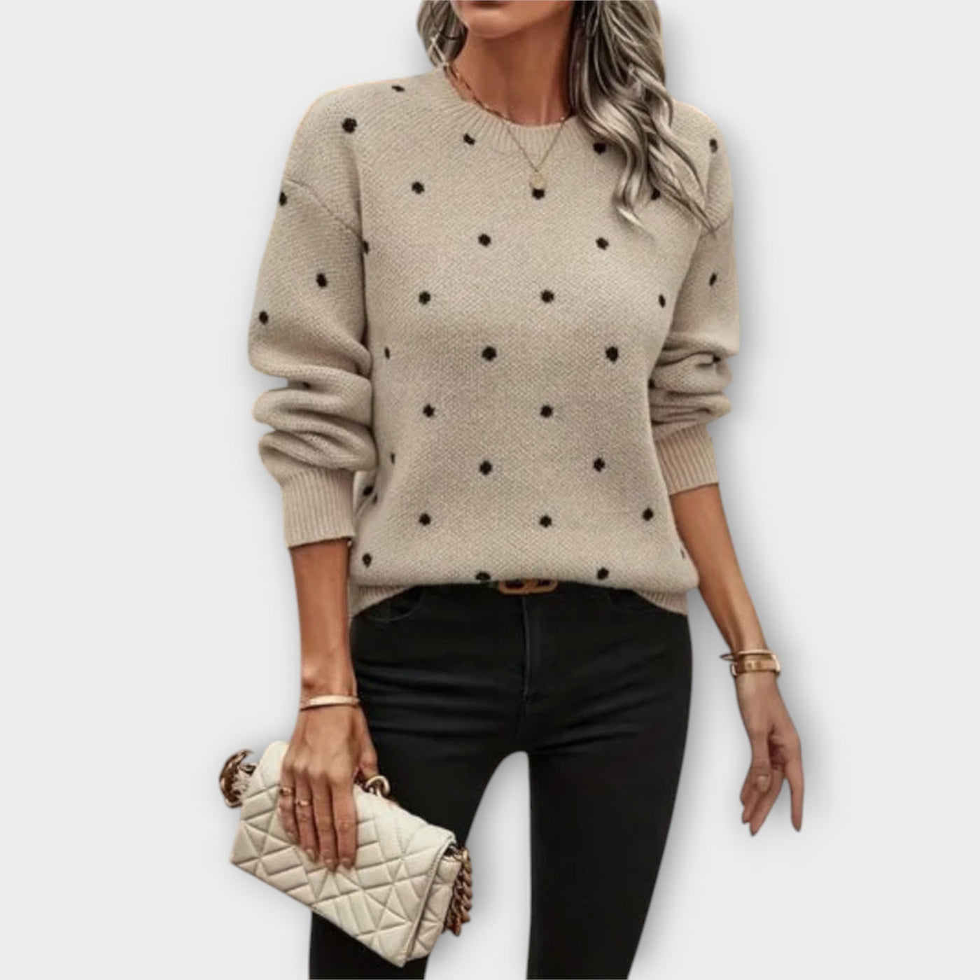 Judith™ Long-Sleeve Knit Sweater