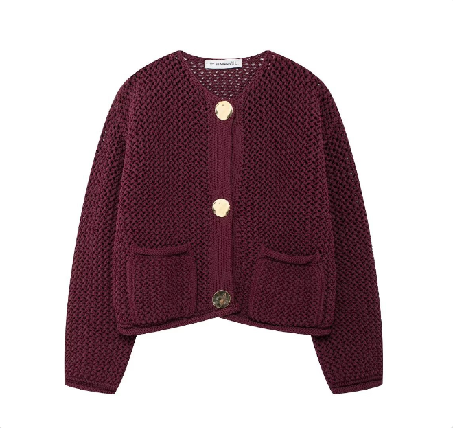 Avencea - Dick Knitted Cardigan - Autumn Essential for Outerwear