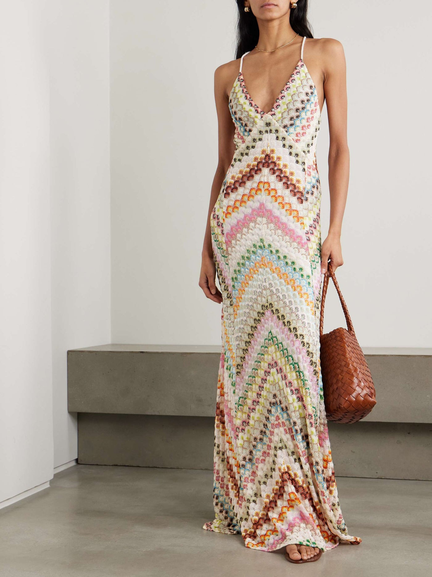 Sierra | Woven Sunset Maxi Dress
