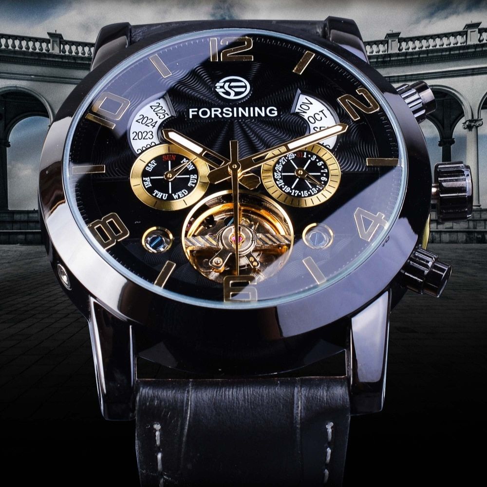 James - Tourbillon Automatic Watch