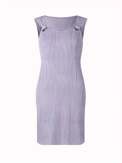 Alena | Striped Midi Dress