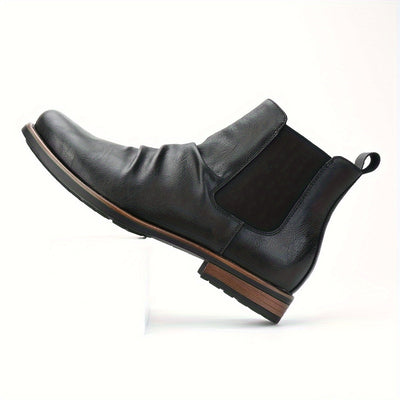 Corrado Zambelli Leather Chelsea Boots