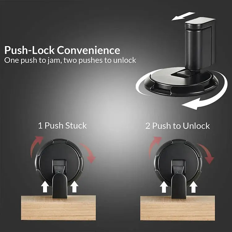 SteadyHold™ — Instantly Secure Every Door with Unshakable Ease