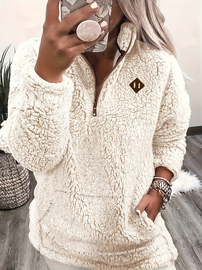 THE MARIBEL | ZIP-FRONT SWEATSHIRT