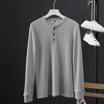 Vinthentic Signature Waffle Long Sleeve Shirt