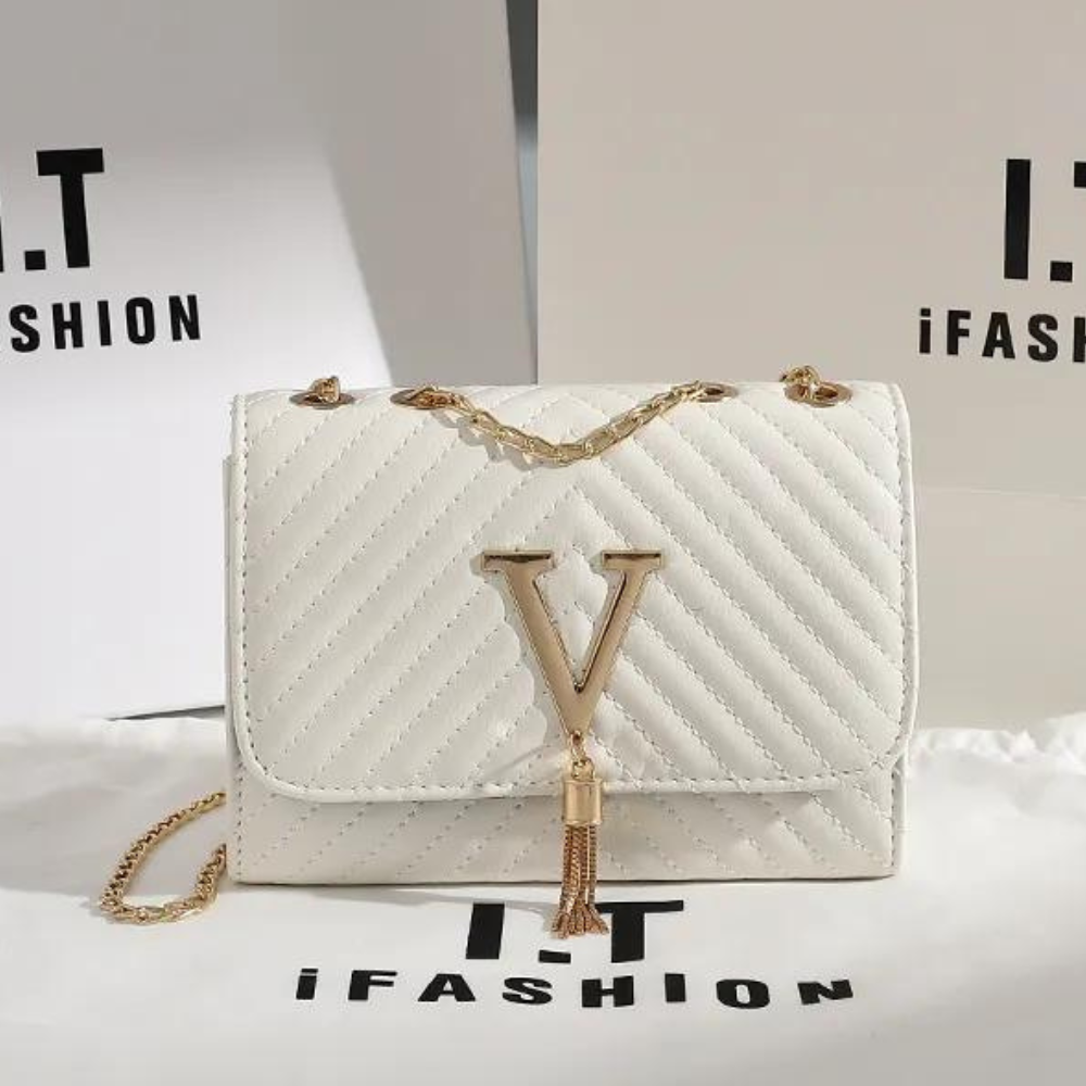 Verónica Adriaen Geniune Leather Shoulder Bag