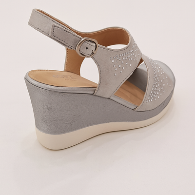 Eleanor | Elegant Wedge Sandal