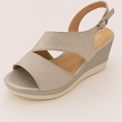 Eleanor | Elegant Wedge Sandal