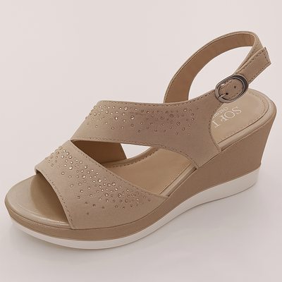 Eleanor | Elegant Wedge Sandal