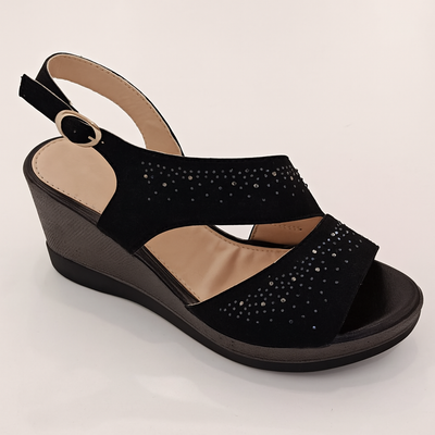 Eleanor | Elegant Wedge Sandal
