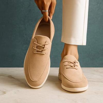 Savino - Suede Leather Loafers