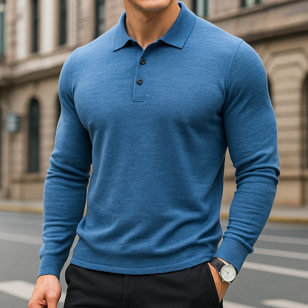Cavario - Merino Wool Polo